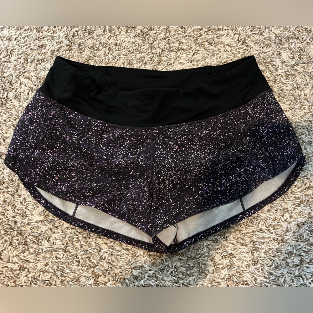 lululemon speed shorts 2.5
